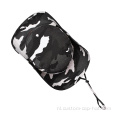 Aangepaste opvouwbare borduurlogo camouflage viskappen